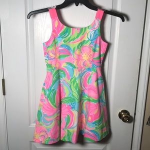 Lily Pulitzer Girls Dress Size 10 Like New